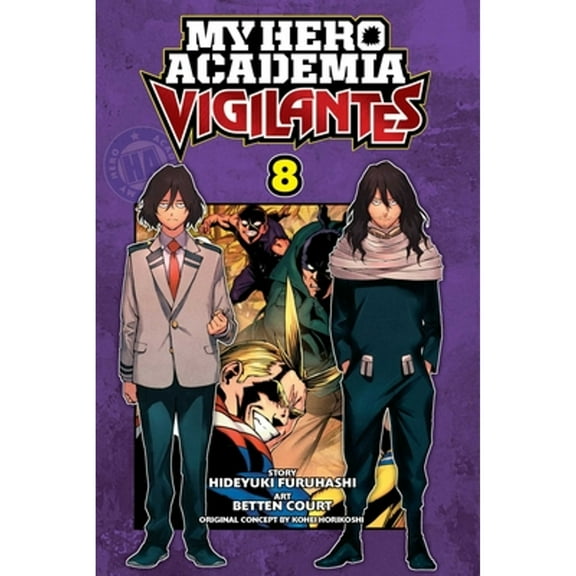 Pre-Owned My Hero Academia: Vigilantes, Vol. 8 (Paperback) by Kohei Horikoshi, Hideyuki Furuhashi, Betten Court