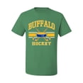 thumbnail image 2 of Wild Bobby City of Buffalo Hockey Fantasy Fan Sports Men's T-Shirt, Kelly, 4X-Large, 2 of 5