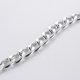 thumbnail image 5 of Bolso de cadena 40 cm Punk Metal Grueso Correa de hombro Bolso de bricolaje Asas Plata, 5 of 9
