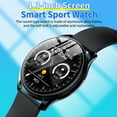 thumbnail image 4 of Fpogbef Smart Sport Watch for Android and IOS Phones, 1.3'' IP68 Waterproof Full Touch Fitness Activity Tracker Smart Watch for Men Women, Black, 4 of 11