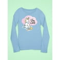 thumbnail image 3 of Always Stay Cute, Cute Unicorn Long Sleeve Toddler -Image by Shutterstock,  3 Toddler, 3 of 4