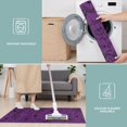 thumbnail image 6 of Halloween Purple Spider Web Pattern Kitchen Rugs Sets Of 3,Kitchen Runner Rugs Non Skid Washable,Decorative Kitchen Floor Mats for Kitchen,Sink,Laundry,17"x30"+ 17"x47" + 17"x59", 6 of 6