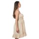 thumbnail image 3 of Vestido Maternidad Algodón Fresco Cómodo Vestido Embarazo Verano Casual Tirantes Ajustable Color Beige, 3 of 5