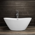 thumbnail image 1 of Vintage Tub & Bath Emma 62 Inch Acrylic Double Slipper Freestanding Tub - No Faucet Drillings, 1 of 1