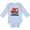 AE-Light Blue, variant on Inktastic Fireman Daddy is a Firefighter Boys or Girls Long Sleeve Baby Bodysuit