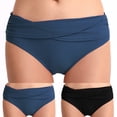 thumbnail image 4 of Lefu Bas de Bikini Taille Haute Sexy pour Femmes, Maillot de Bain Couvrant, 4 of 6