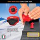 thumbnail image 4 of RaceWax Elite Ski Snowboard Tuning Kit: Completo con reparación de base de herramientas de borde de cera de hierro - (PC-7909), 4 of 7