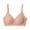 C281/Pink, variant on Bras For Women Wirefree Comfort Bra For Female Seamless Soft Support Everyday Wear With Triple Hook Closure Comforable Everyday Bra