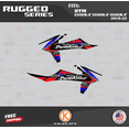 thumbnail image 4 of Kalair GFX Graphics Kit for KTM Motocross 4-STROKE 250SX-F, 350SX-F and 450SX-F (2019-2022) Rugged Series, 4 of 5