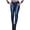 Blue, variant on Women PU Leather Skinny Pants Gothic Punk Mid Waist Novelty Studded Skinny Pants