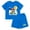 Blue, variant on Sesame Street Elmo Cookie Monster Big Bird Toddler Boys T-Shirt and Shorts Outfit Set Multicolor / Orange 4T