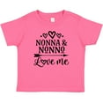 thumbnail image 3 of Inktastic Nonna and Nonno Love Me Boys or Girls Baby T-Shirt, 3 of 5
