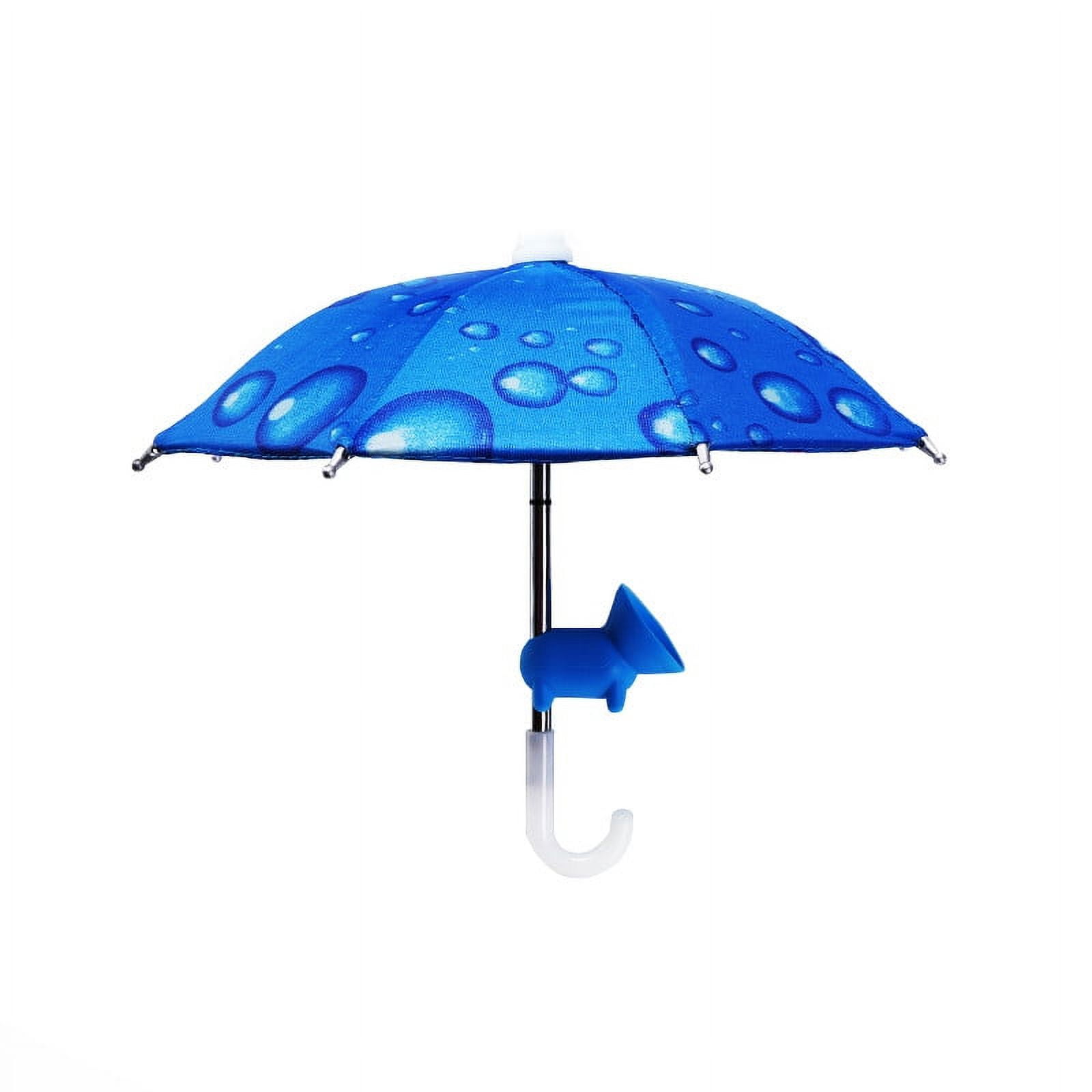 Phone Umbrella Suction Cup Stand Universal Phone Stand With Umbrella For Phone Suitable For Outdoor Mobile Phones To Sun And Rain