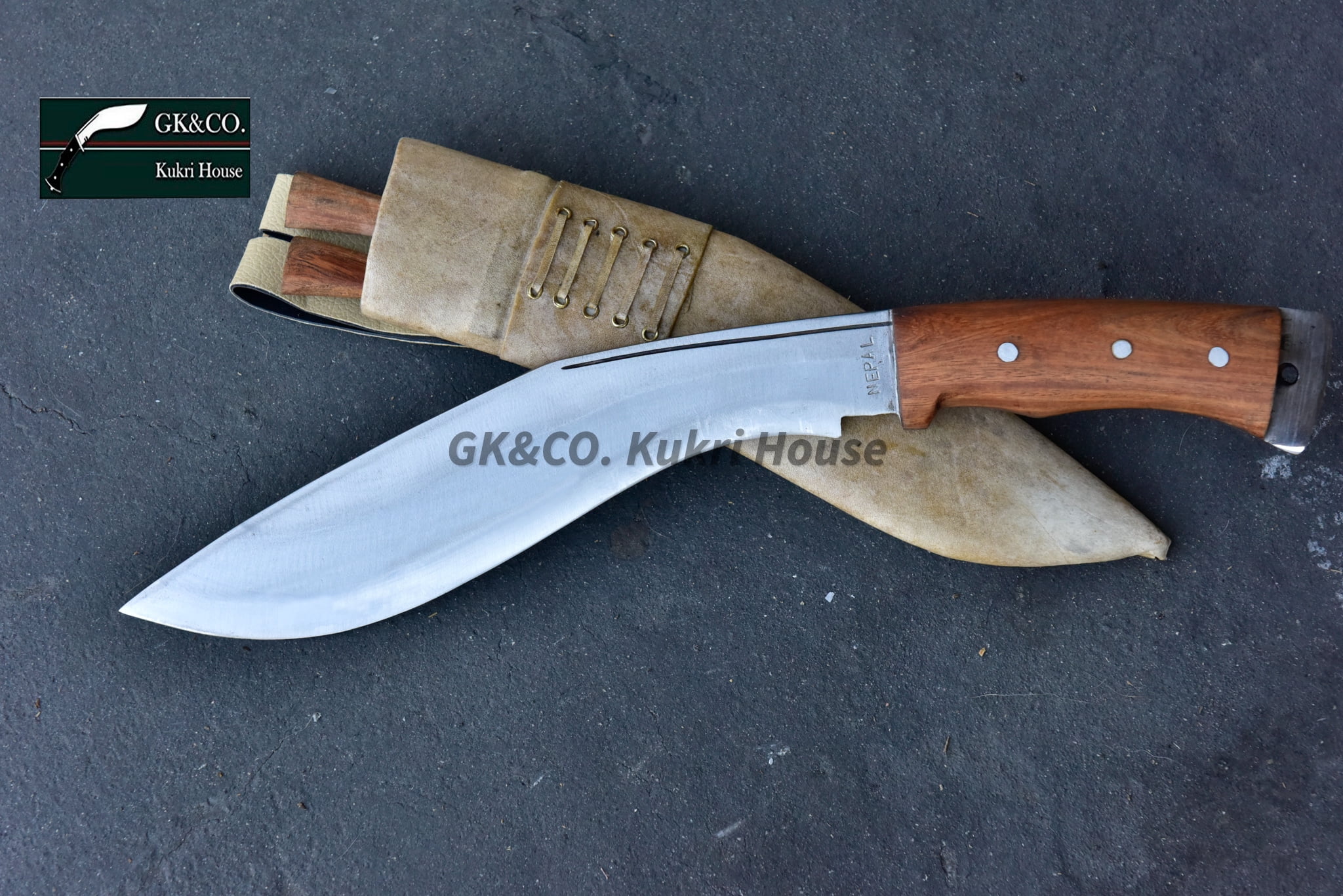Genuine Gorkha Kukri- 11 Inch AEOF Afghan Official Issued Handmade by GK&CO. Kukri House
