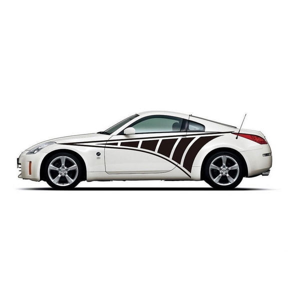 Picniva sty173 Racing Car Decal 2 Pcs