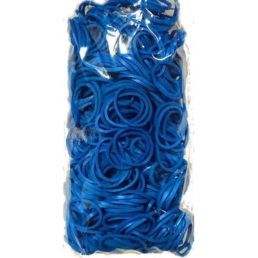 Rainbow Loom Hippie Mix Polka Dot Rubber Bands Refill - 600 Colorful Bands & 24 C-Clips For Bracelet Making