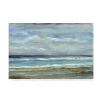 Trademark Fine Art 'Seashore' Canvas Art by Silvia Vassileva