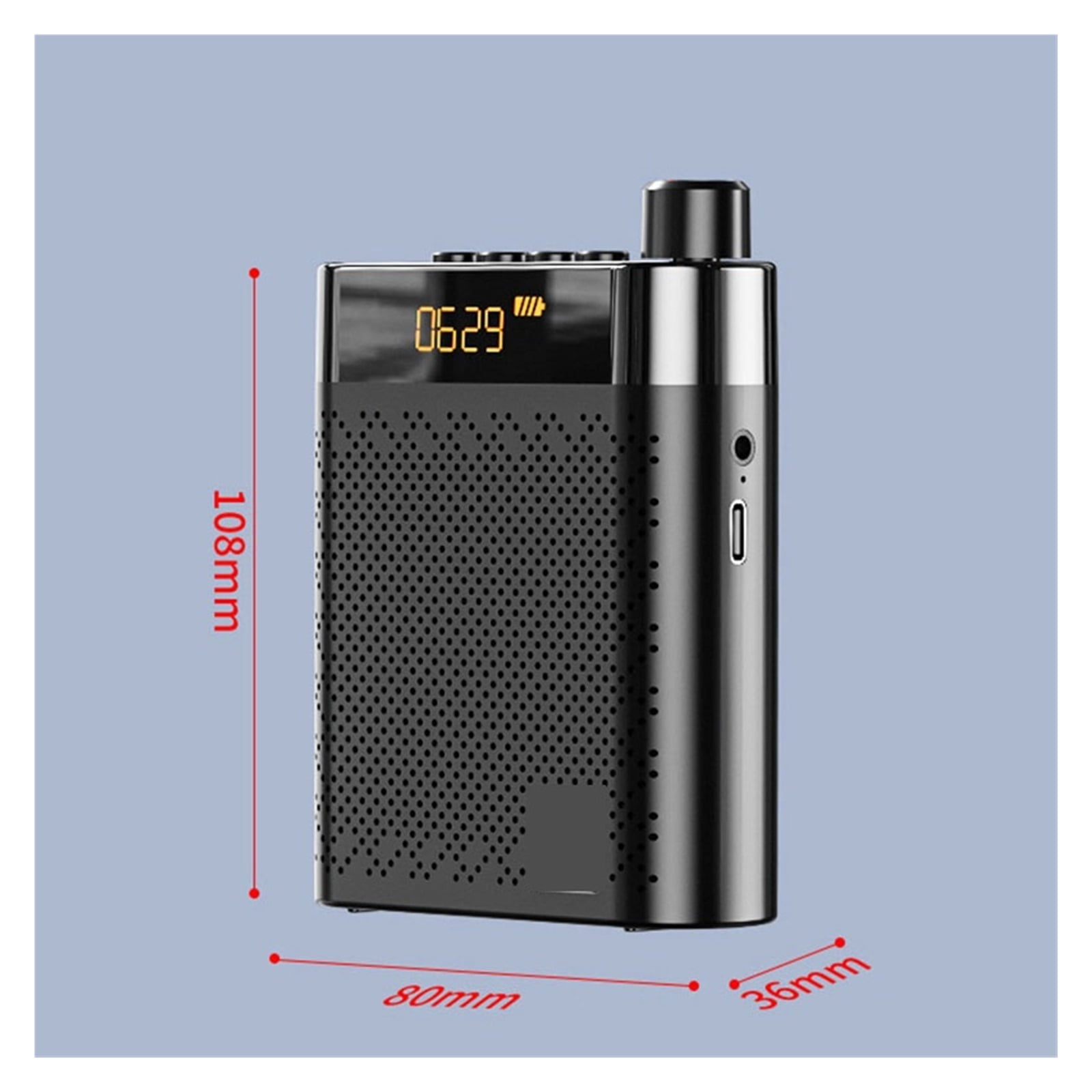 Portable Bluetooth-Compatible Loudspeaker Suitable For Teacher Tour Guide Dedicated Speakers Wired Amplifier Voice Megaphone ,Powerful Voice Amplifier