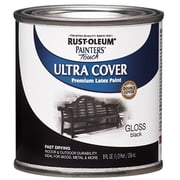 Painters Touch 1979-730 1/2 Pint Gloss Black Multi-Purpose Paint