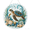 Turtle Ocean Ornament, variant on Ocean Theme Pearl Art DIY Kit, Pearl Diamond Painting for Adults, 5D Acrylic Pendant Craft, Sparkling Marine Bead Art Hanging Decor, Sea Life Series