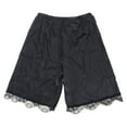 thumbnail image 5 of Huhudde Women Loose Half Slip Shorts Casual Lace Trim Pettipants Culotte Slip Bloomers Split Skirt Lace Underwear Shorts Gifts, 5 of 13