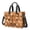 Halloween Pumpkin Ghost Orange Pattern, variant on Halloween Pumpkin Ghost Pattern Canvas Messenger Tote Bag, Work Tote with Multi Pockets & Removable Strap, Large Capacity Gifts for Work Travel Shopping