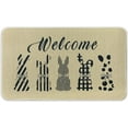 thumbnail image 4 of kukli kitchen Easter Door Mat 30 X 17 Inch - Easter Bunny Welcome Doormat Indoor Outdoor Entrance Patio Floor Mat Non Slip Durable Easter Decor Rubber Mats, 4 of 6