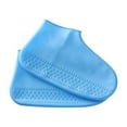 thumbnail image 2 of Sonducket 1 par de fundas para zapatos antideslizantes, inodoro, flexibles, plegables, de color sólido, a prueba de fugas, portátiles, Accesorios de calzado Azul M, 2 of 6