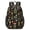 Mushroom and Moth, variant on Mushroom and Morel Beige Pattern 17" School Backpacks for Teens,Waterproof Oxford Fabric,S-Shape Padded Straps for School,Travel,Hiking,Camping