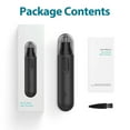 thumbnail image 4 of Nose Hair Trimmer, Professional Painless Nose Ear Eyebrow Facial Hair Trimmer for Men Women, Multifunctional Design Nose Hair Trimmer with Washable Removable Cutter Head, Safe and Effective, 4 of 8