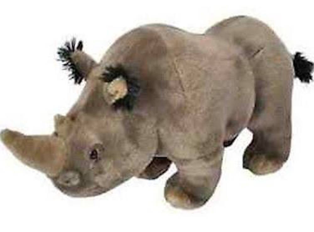 rhino stuffed animal walmart