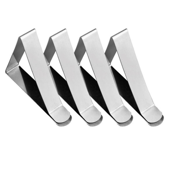 jovati Table Cloth Clips for Outdoor Picnic Tables Tablecloth Clips Clips Stainless Steel Table Cloth Clamps 4Pack Tablecloth Clips for Outdoor Tables Picnic Table Clips for Tablecloth