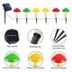 thumbnail image 4 of Luces Solares de Hongos para Exteriores, Luces Led Solares para Decoración de Jardín, Luces de Colores con 8 Modos, Luces Navideñas Solares para Jardín., 4 of 7