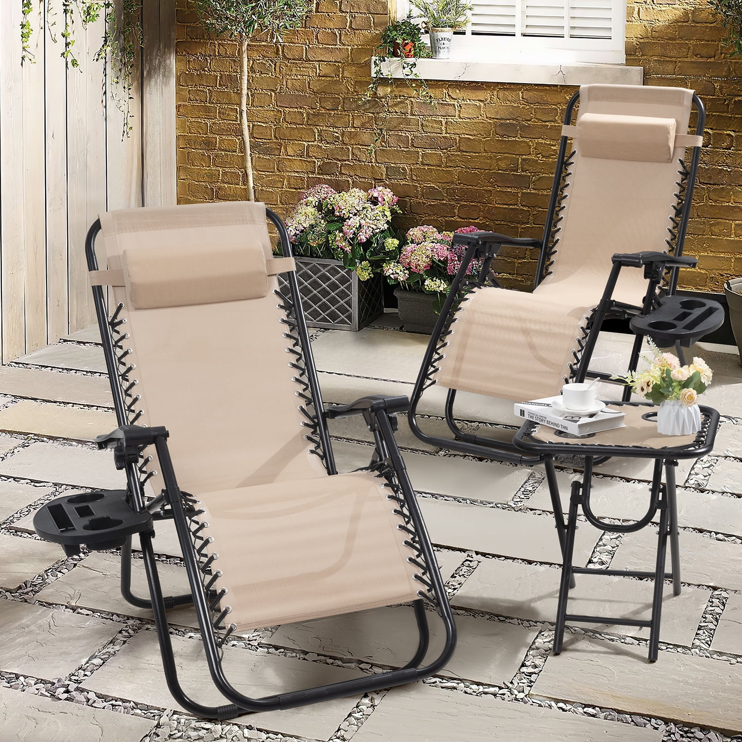 テーブル・チェア・ハンモック Supreme Lawn Chair Supreme Lawn Chair 折り畳みチェア 新古品