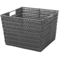 thumbnail image 1 of Whitmor 6500-1715 Rattique Storage Tote-Grey, 1 of 1