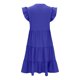 thumbnail image 4 of Vestido de Verano de Manga Corta para las Mujeres Moda Casual Cuello en V Vestido con Ruffles, Poliéster Ligero de Color Sólido para Fiestas, Bodas Y Diario, 4 of 8