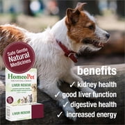 HomeoPet LIVER RESCUE, Liver Health Support Drops for Pets, 15 mL