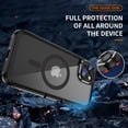 thumbnail image 4 of TECH CIRCLE Bumper Case for iPhone 14 (6.1") 2022 - Scratch Resistant Shockproof Rugged Cover Shell [Compatible with MagSafe] Durable Sturdy Protective Basic Phone Case, Black, 4 of 7