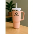 thumbnail image 3 of Flexthom - Quencher H2.0 Stainless Steel Vacuum Insulated Tumbler with Lid and Straw | 40oz Reusable Travel Mug for Water, Iced Tea, Coffee, and More | (Rose Quartz), 3 of 4