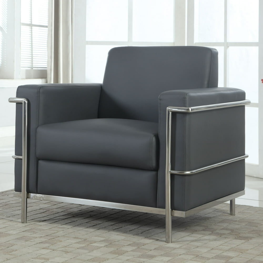 Best Master Furniture's Executive Faux Leather Club Accent Chair