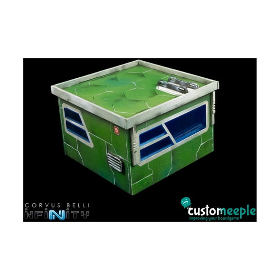 Customeeple Neon City Residential Building - 2 Small Pack, Acrylic windows New