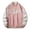 Pink, variant on Men's Hip Hop Baseball Jacket, Stand Up Collar Loose Athletic Style, Casual Coat for Streetwear Daily Wear