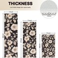 thumbnail image 4 of Pioneer Flower Floral Print Pattern Kitchen Rugs Sets Of 3,Kitchen Runner Rugs Non Skid Washable,Decorative Kitchen Floor Mats for Kitchen,Sink,Laundry,17"x30"+ 17"x47" + 17"x59", 4 of 6