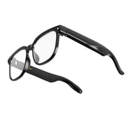 HIVISUALS AI Smart Glasses with Camera & ChatGPT, Hands-Free 1080P Video, Real-Time Translation, 7H Playtime, Open-Ear Audio, Detachable Lenses for Travel Vlog