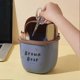 thumbnail image 3 of Countertop Garbage Can, with Lid, Cute Bear Countertop Trash Can-B, 3 of 5