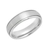 Men's Tungsten Domed Ring, 6mm