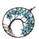 thumbnail image 1 of Colgante de árbol de alambre de cobre joyas de de piedras naturales para collar de cadena de bricolaje Verde Yinane Collar pendiente, 1 of 8