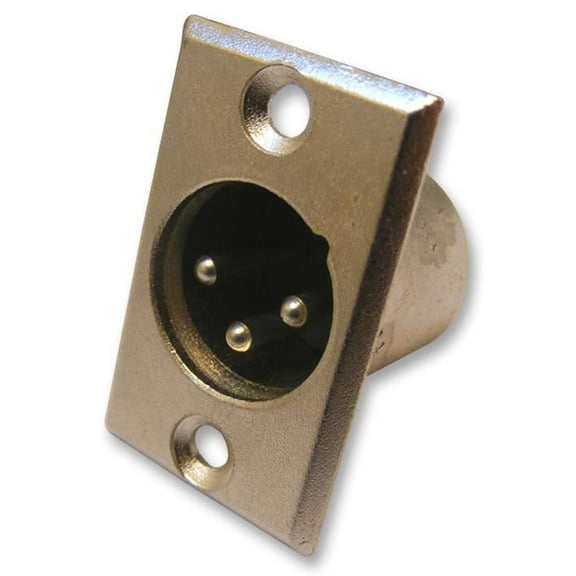 PRO SIGNAL - Plug, XLR, Chassis, 3 Pole