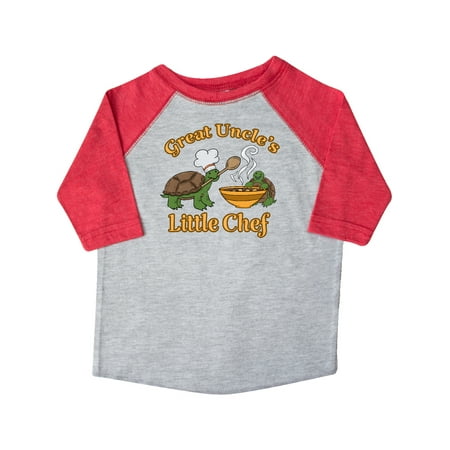 

Inktastic Great Uncle s Little Chef with Cute Turtles Gift Toddler Boy or Toddler Girl T-Shirt