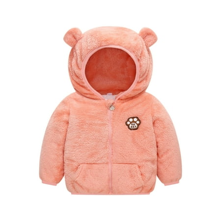 

ASEIDFNSA Toddler Boy Coats 5T Kid Winter Jacket Toddler Boys Girls Winter Windproof Cartoon Solid Bear Ears Hooded Coat Jacket Kids Warm Outerwear